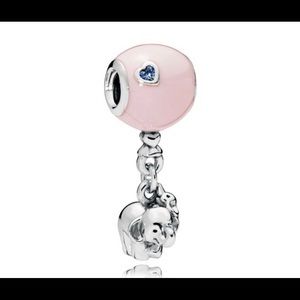 Pandora elephant balloon dangle charm